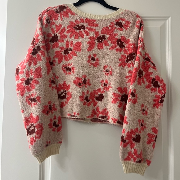Central Park West Daisy Floral Cardigan Small - Picture 4 of 5